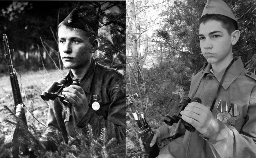 Акция &amp;quot;Ожившая фотография&amp;quot;.