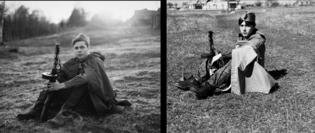 Акция "Ожившая фотография".